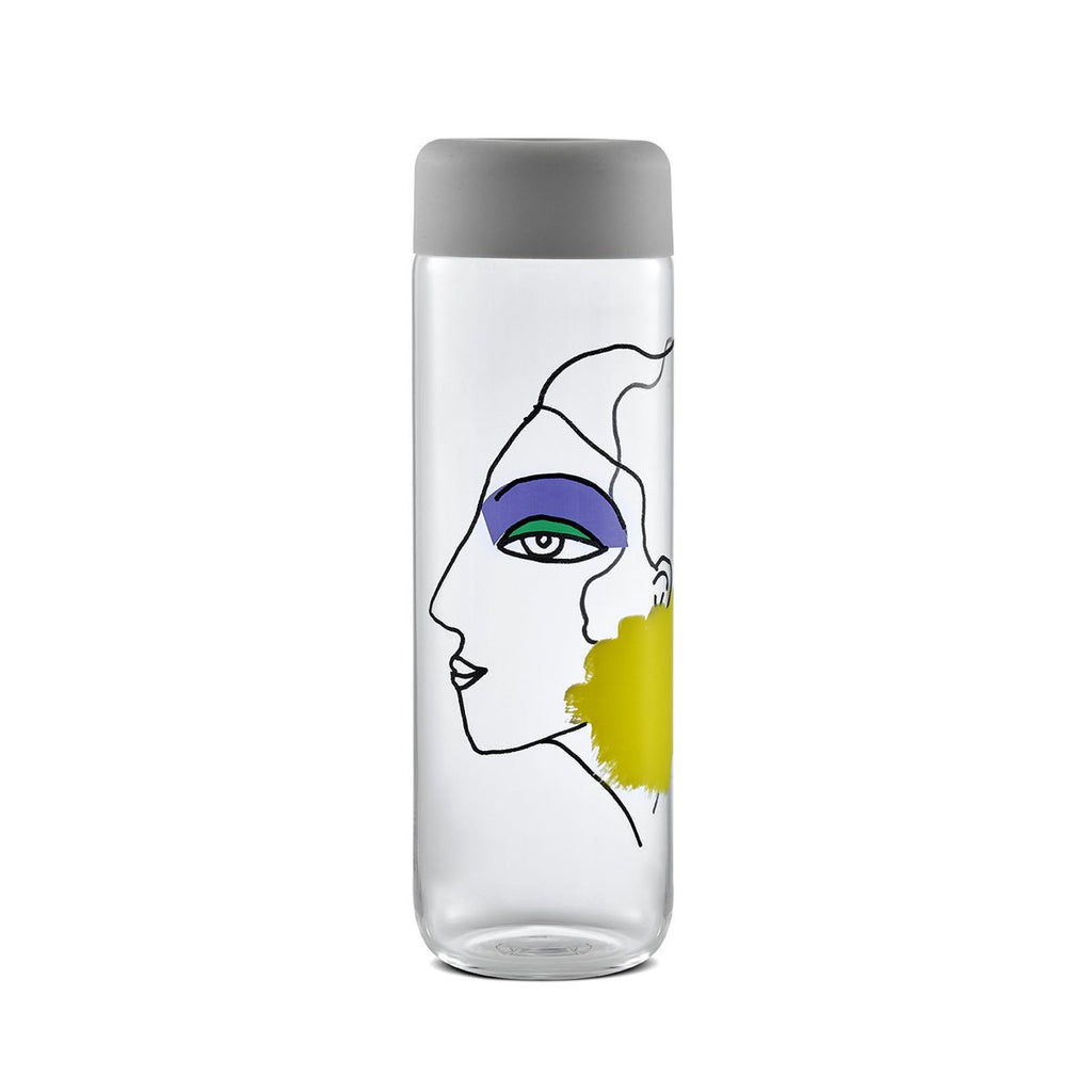 Finesse Rock & Pop Krug mit Deckel (Grau)