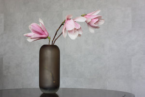 Vase HYDRIA, hoch, walnussbraun