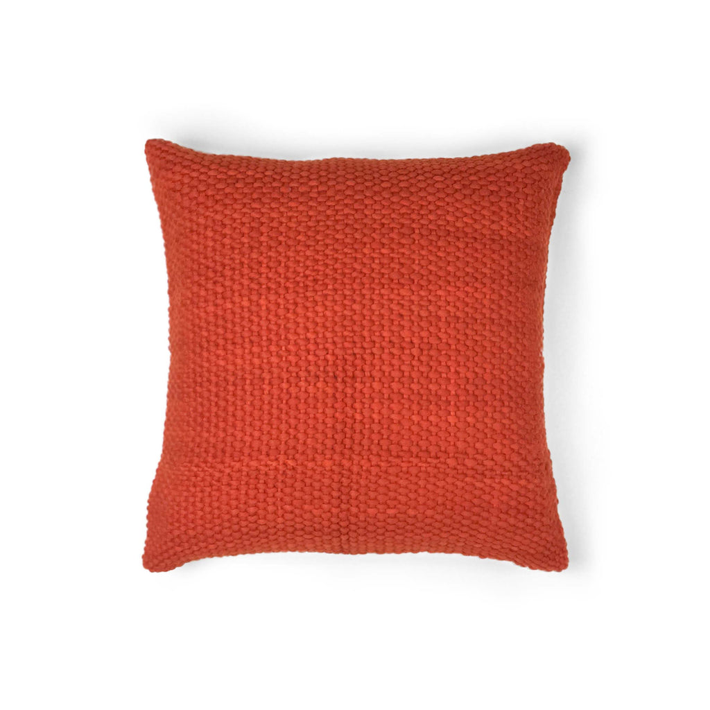 Dekokissen Wollkissen aus Merinowolle von Arcade Avec rot